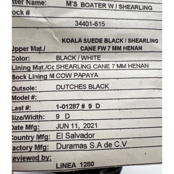 G.H. Bass Mens Black & Beige Suede Mocs Originals Size 9 - Picture 10 of 10